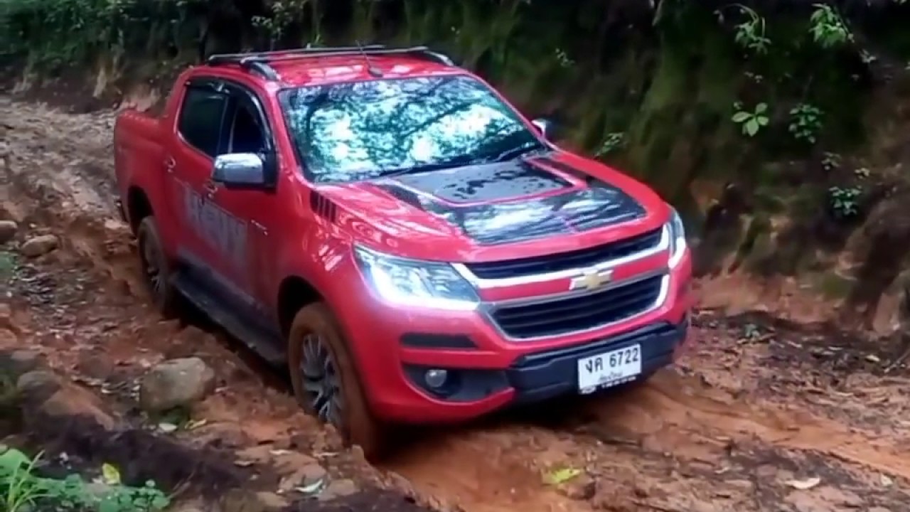 Chev Colorado โยกพวงมาลัย พิชิตป่าโหล สันป่าเกี้ยะ หน้าฝน