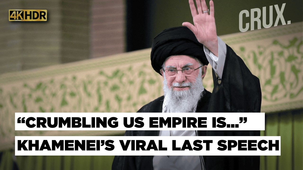 VIRAL: Khamenei's Last Speech Before Iran Supreme Leader Was Killed In Joint US Israel Strikes