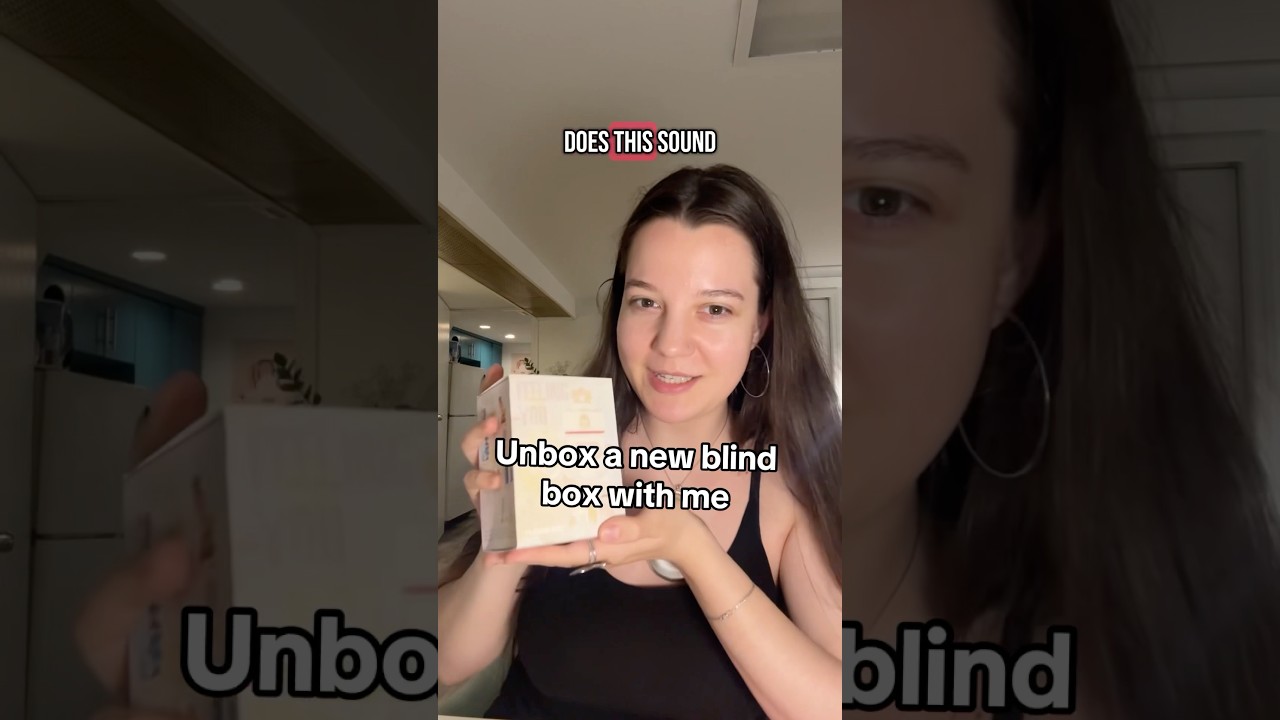 UNBOXING THE CUTEST BLIND BOX 🥹🩷 