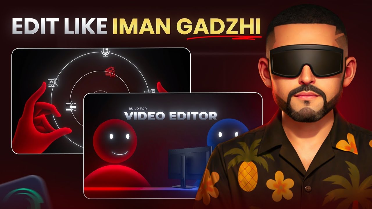 How To Edit Motion GRAPHICS Like Iman Gadzhi In Mobile 