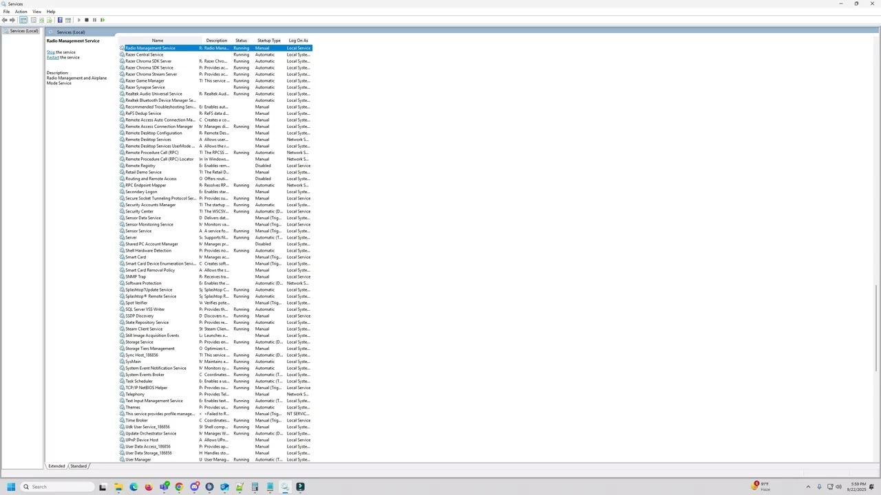 What is a Windows Service and Reasons to Restart Some Common Ones