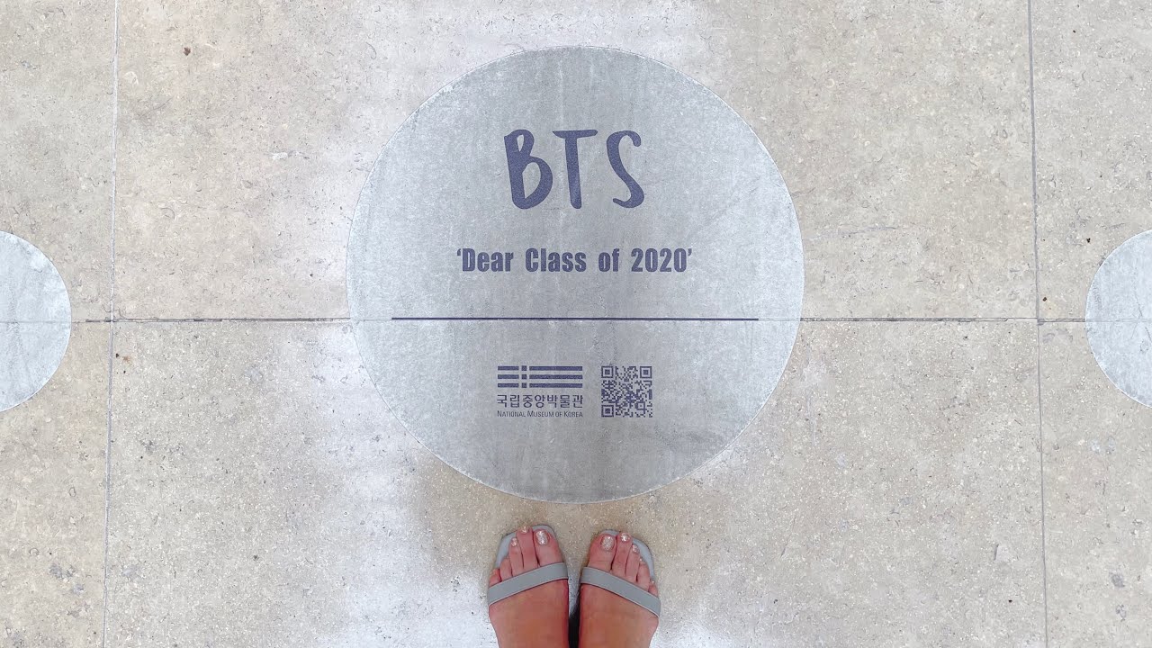 National Museum of Korea, the place BTS made speeches and performed.