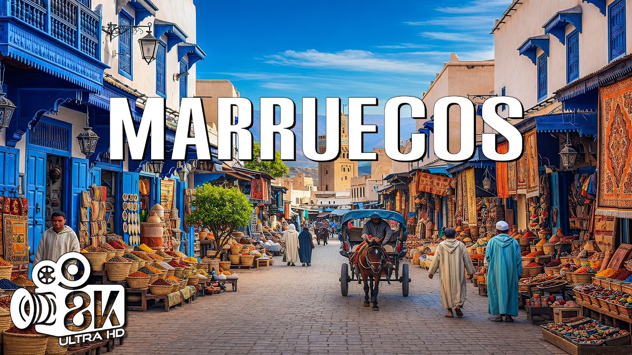 Maravillas de Marruecos | Donde el Sahara se Encuentra con Ciudades Milenarias | 8K Guía de Viaje