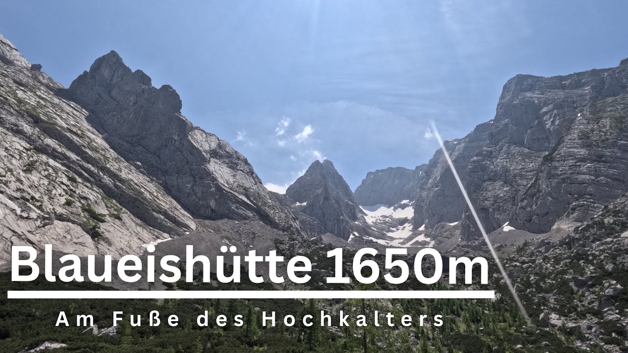Blaueishütte 1650m von Ramsau aus | Schöne Wanderung im Berchtesgadener Land