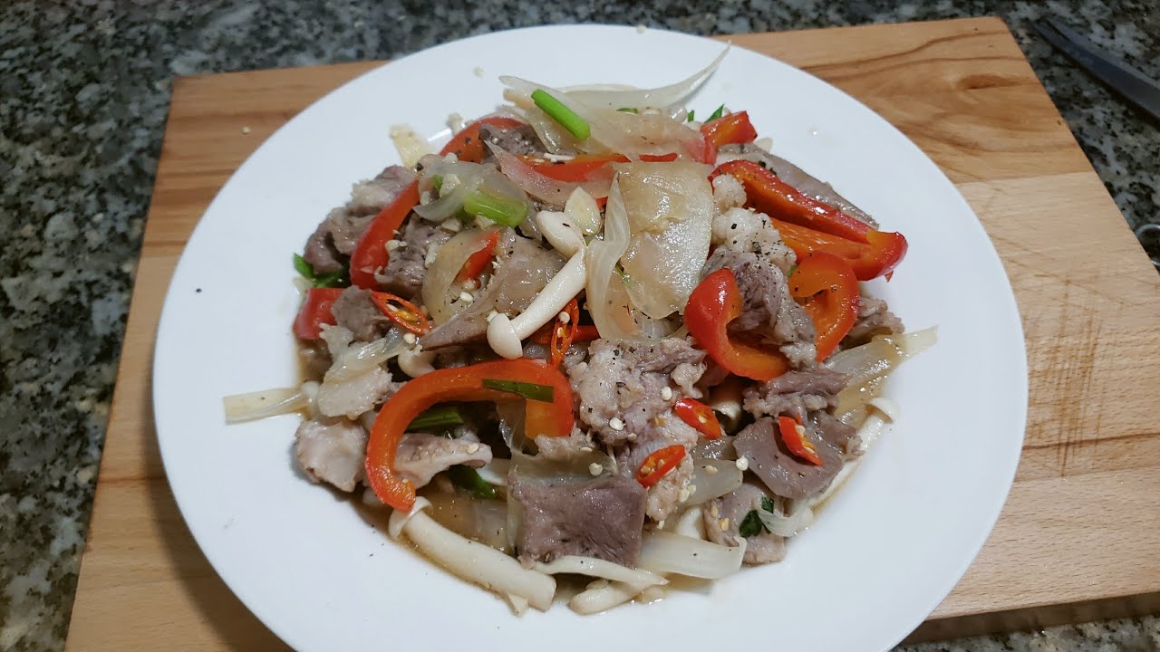 Su hào xào lưỡi heo ngon khó cưỡng với cách chế biến này