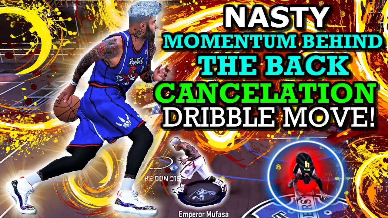 NBA 2K17 MOMENTUM BEHIND THE BACK CANCELLATION DRIBBLE MOVE! (GETS ANKLE BREAKERS!)