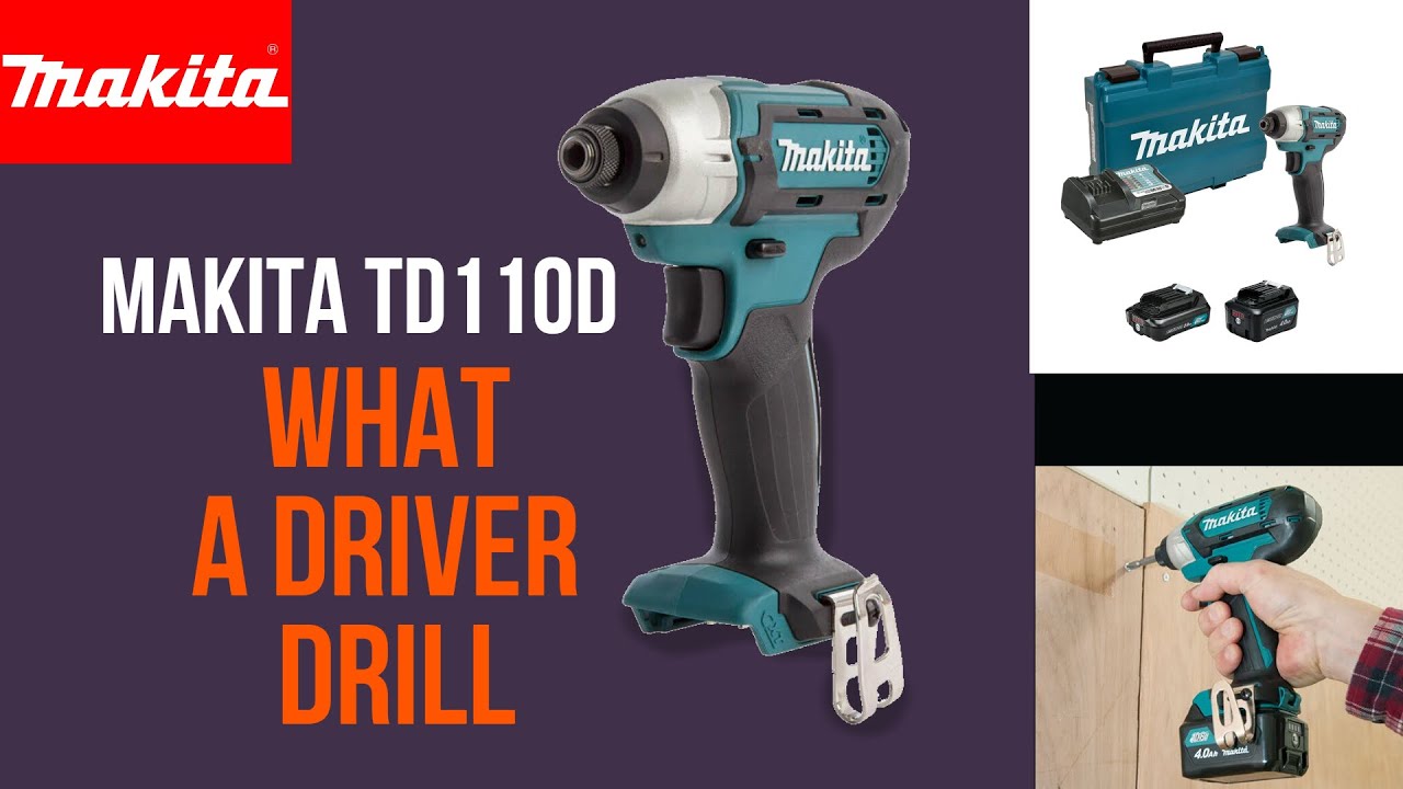 Makita TD110D 10mm cordless impact driver drill