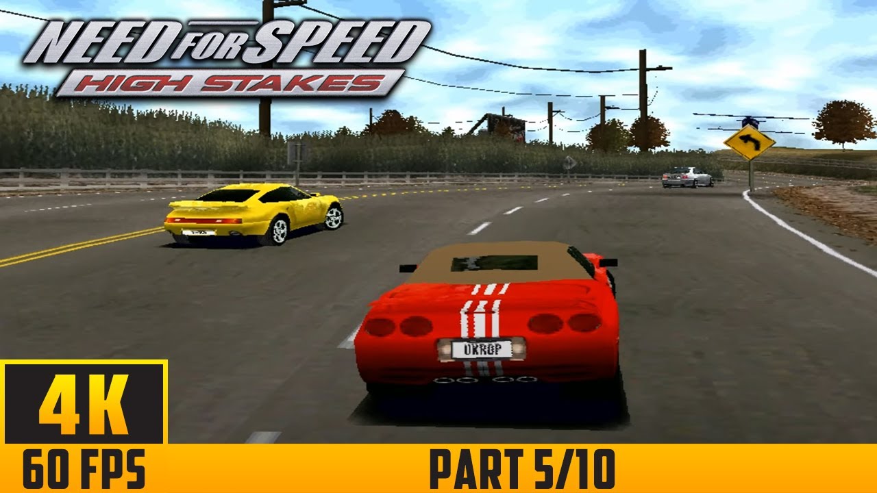 Need For Speed IV: High Stakes - Walkthrough Game - Part 5/10 (4K 60FPS) No Commentary
