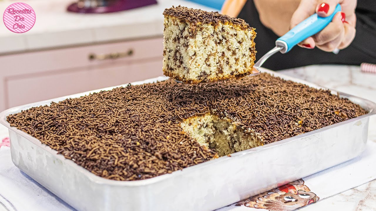 ALTO, FOFINHO E DELICIOSO! BOLO FORMIGUEIRO TAMANHO FAMÍLIA | RECEITAS DA CRIS