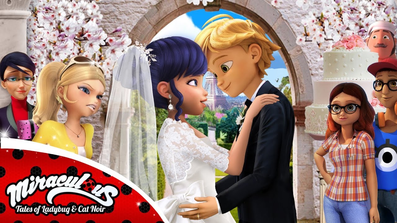Miraculous Ladybug WEDDING: Cat Noir and Ladybug get married - and Chloe is not happy! | Alice Edit!