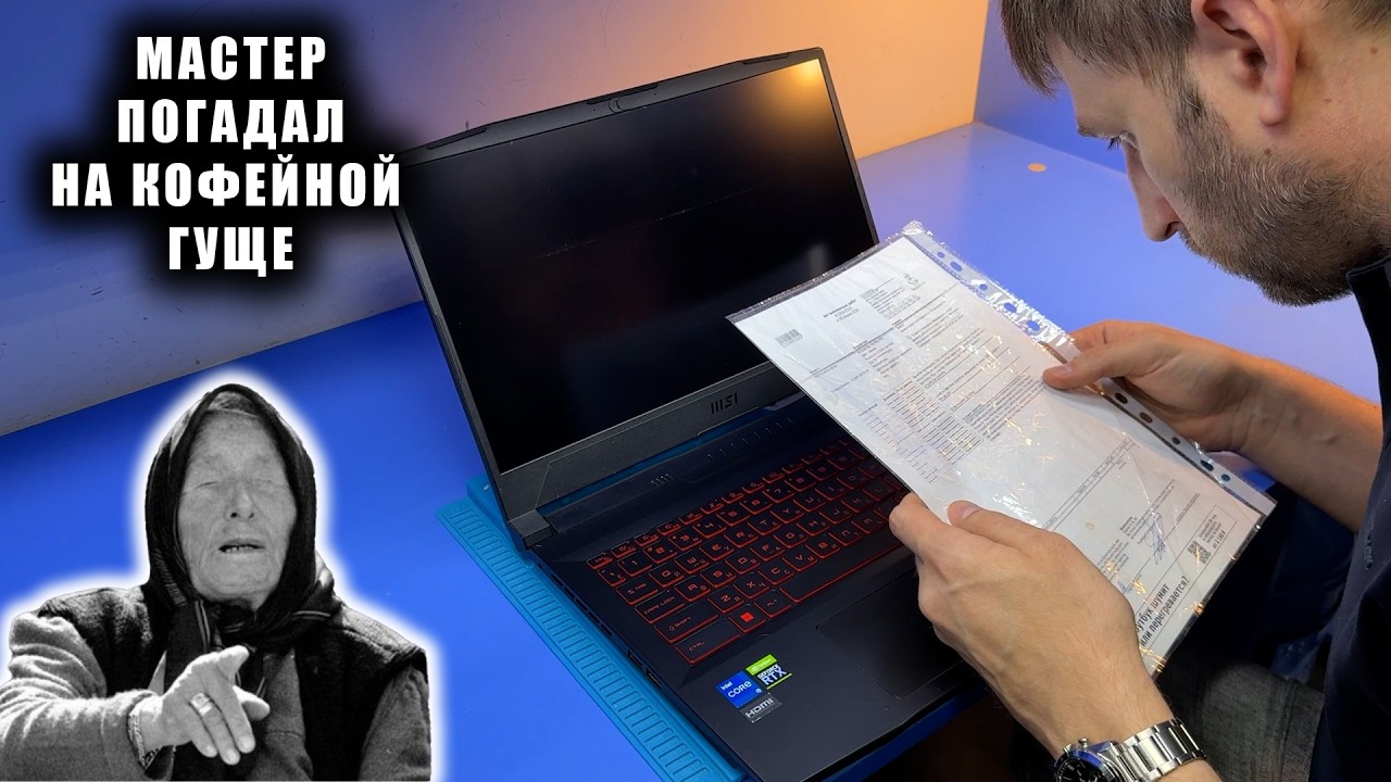 Топовый MSI GF66 Katana 12UE после СЕТЕВОГО СЕРВИСНОГО ЦЕНТРА! В чем подвох бесплатной диагностики?