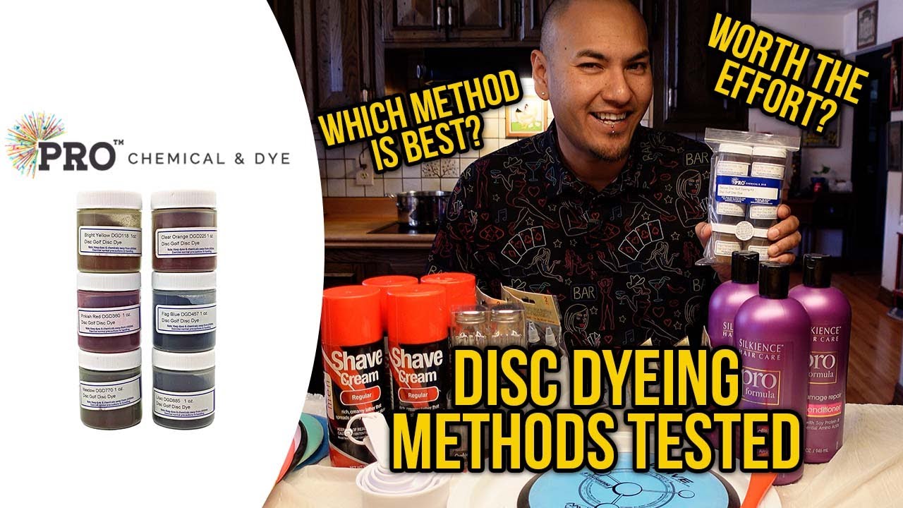 Disc Dye Methods Tested | Shaving Cream Dye | Conditioner Dye | Dip Dye | Which is the best?