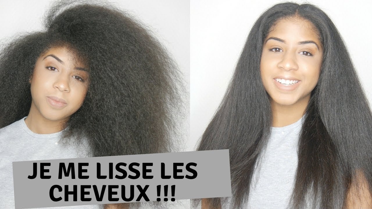 COMMENT LISSER PARFAITEMENT SES CHEVEUX BOUCLES,FRISES OU CREPUS !
