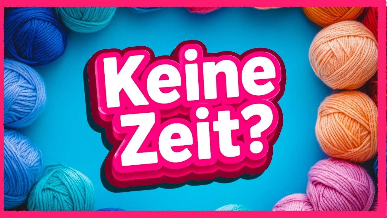 Diese 10 Häkelprojekte schaffst du in 5–45 Min - auch an busy days