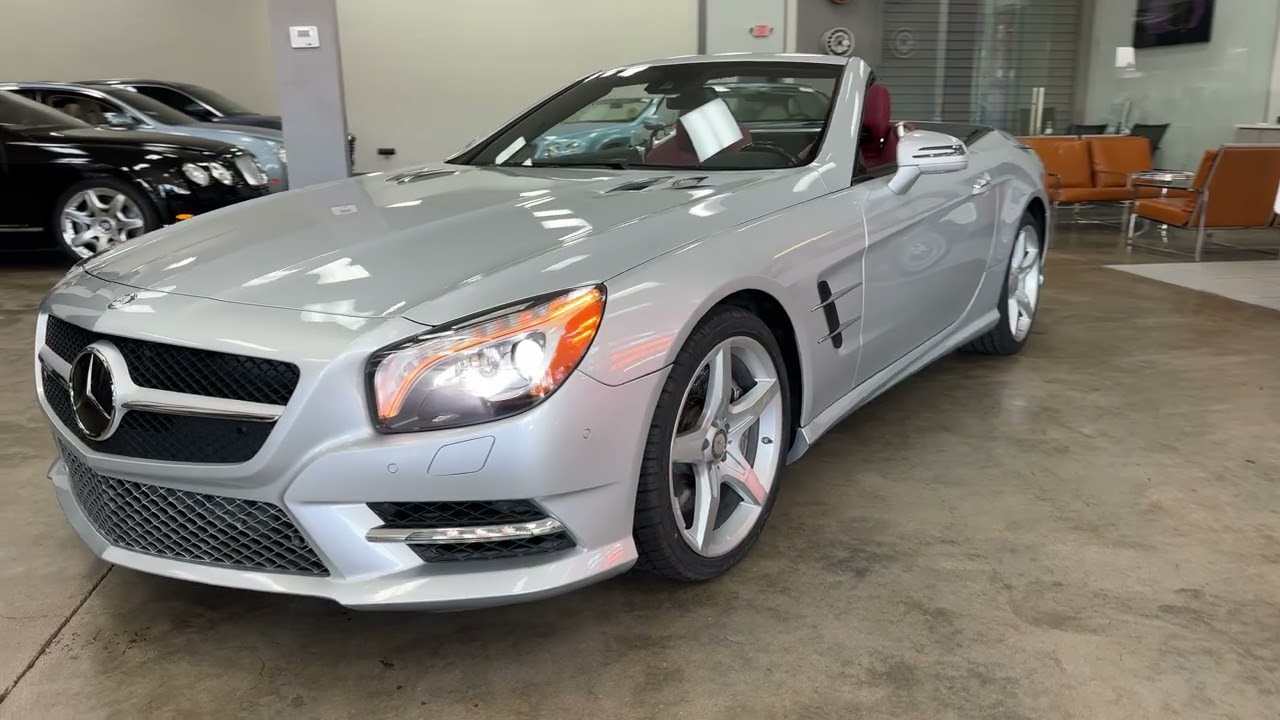 2013 Mercedes-Benz SL 550 walk around video ￼