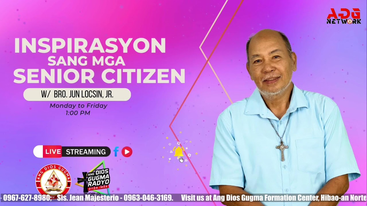 Inspirasyon sang mga Senior Citizen || March 20, 2026