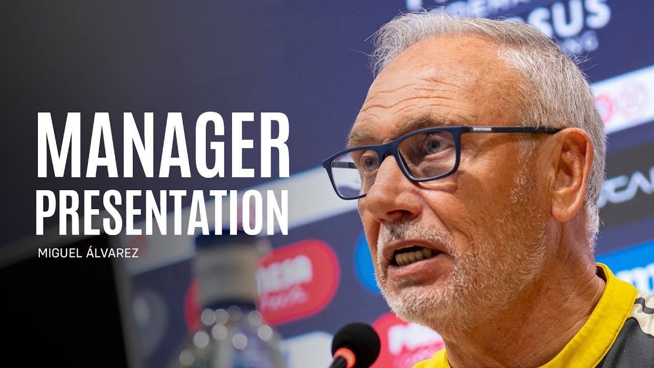 🎙️ MIGUEL ÁLVAREZ | Rueda de prensa de presentación