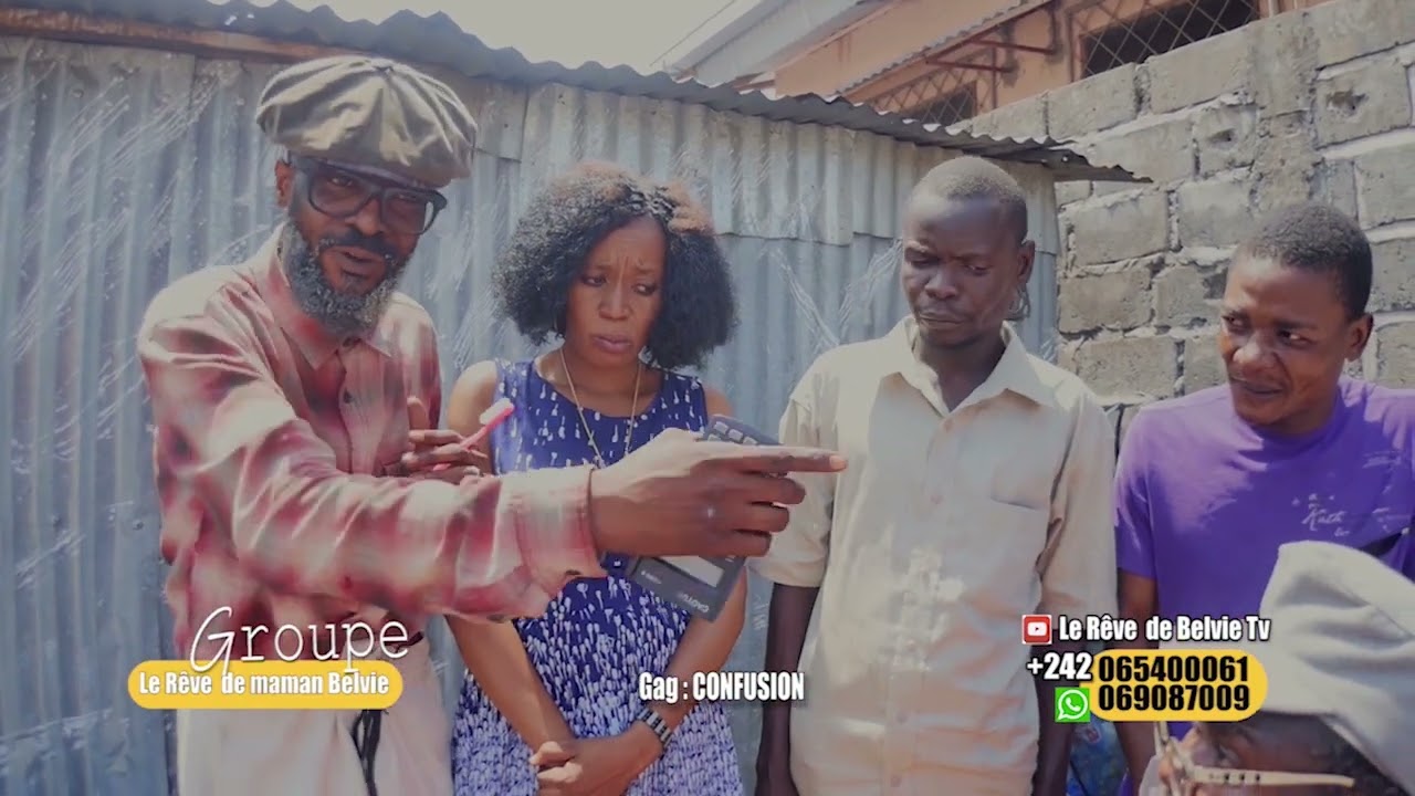 GAG CONFUSION AVEC GROUPE CINÉMA LE RÊVE DE MAMAN BELVIE 