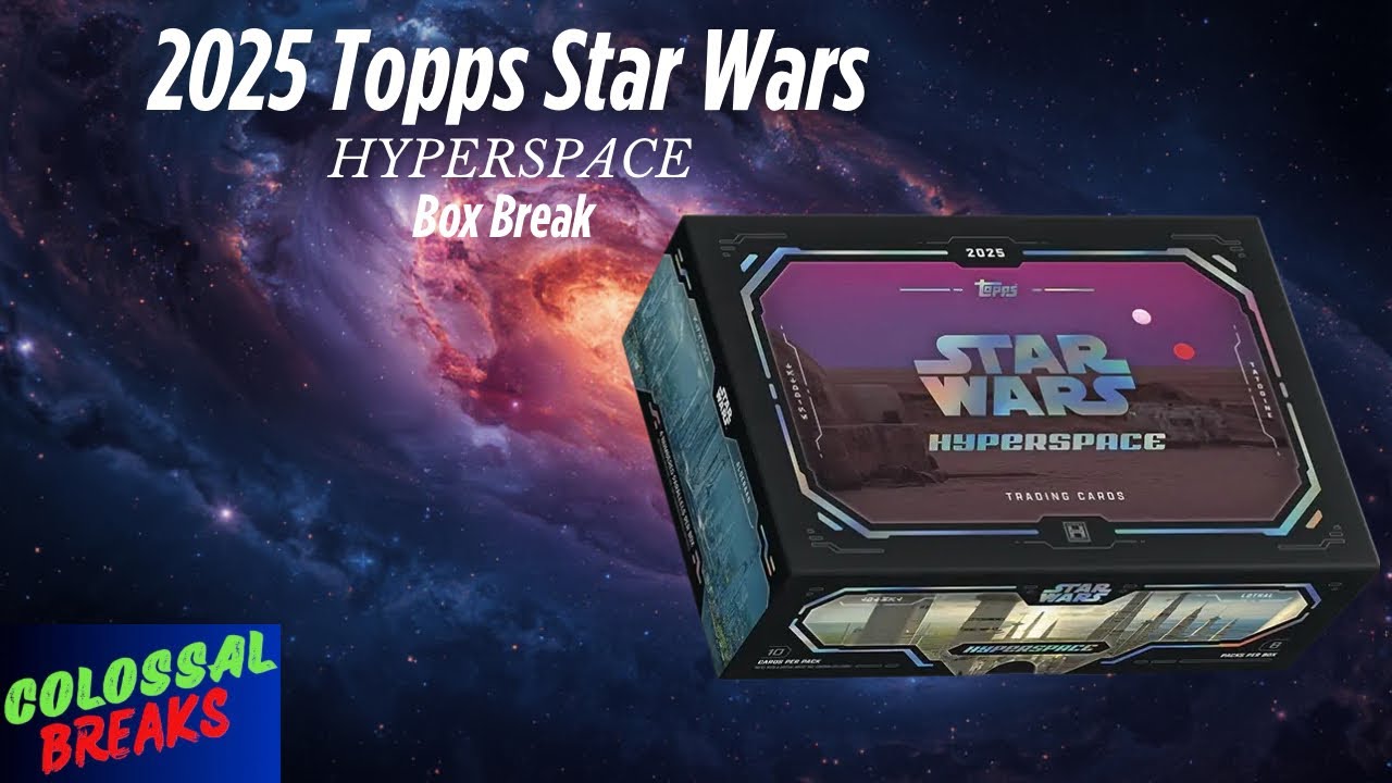 Распаковка коробки Topps Star Wars Hyperspace 2025 #starwars #topps #unboxing