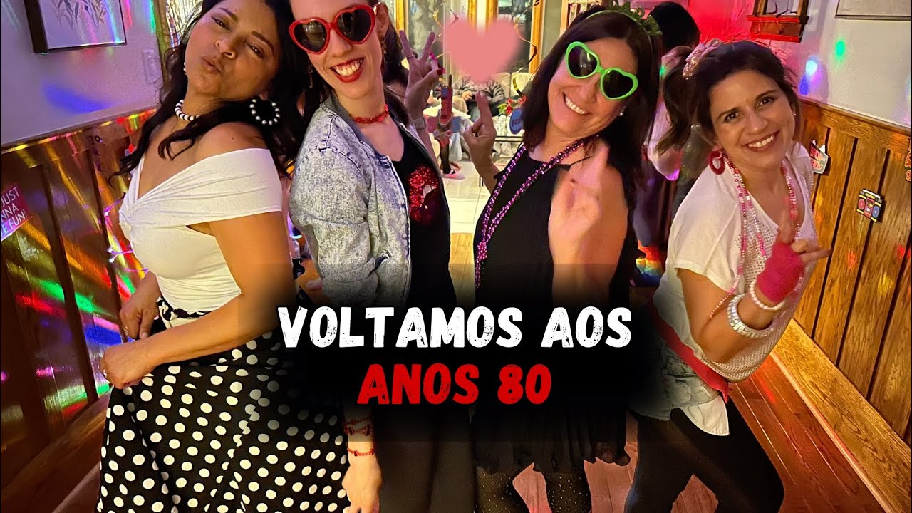 Voltamos aos anos 80 🪩 | Preparativos + festa anos 80 em Toronto