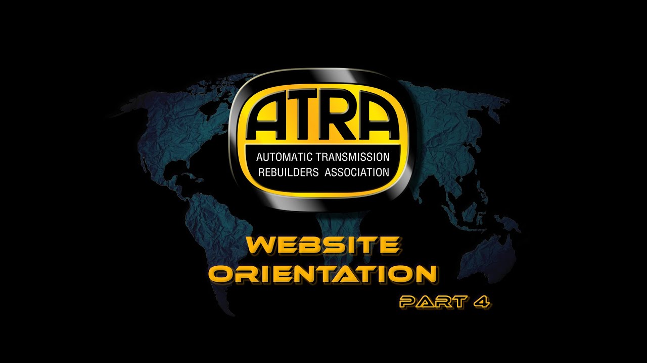 ATRA Website Orientation - Membership