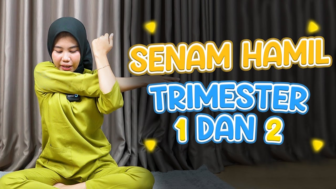 Senam Hamil Trimester ke 1 dan 2  || Bidan Novia, Amd, Keb - Medikacare