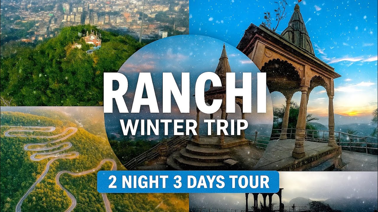 Ranchi Winter Top 5 tourist place | 2N 3D trip | Budget friendly | Family trip | Best for winter