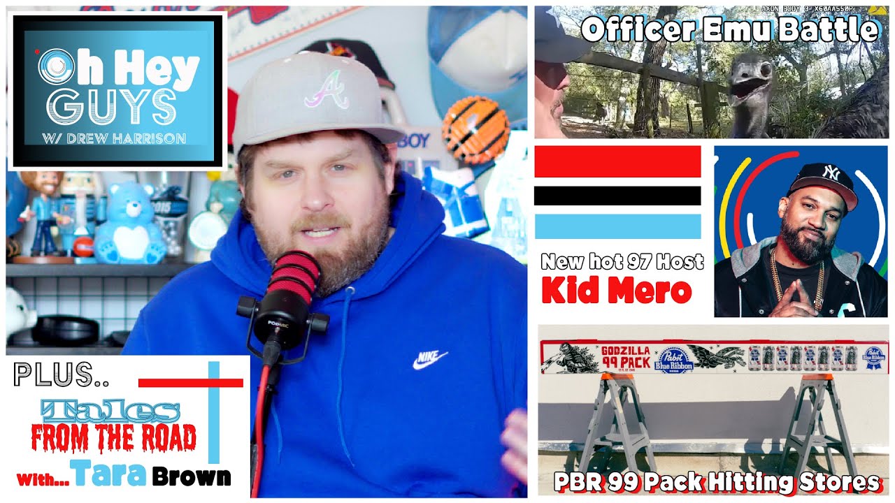 Officer Squares Off w/ an Emu | Kid Mero in the Morning | Top 5 Emo Bands | Oh Hey Guys | 1.19.26