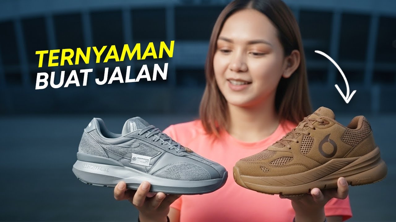 5 Rekomendasi Sepatu Jalan Harian Paling Nyaman | Sneakers Lokal Terbaik