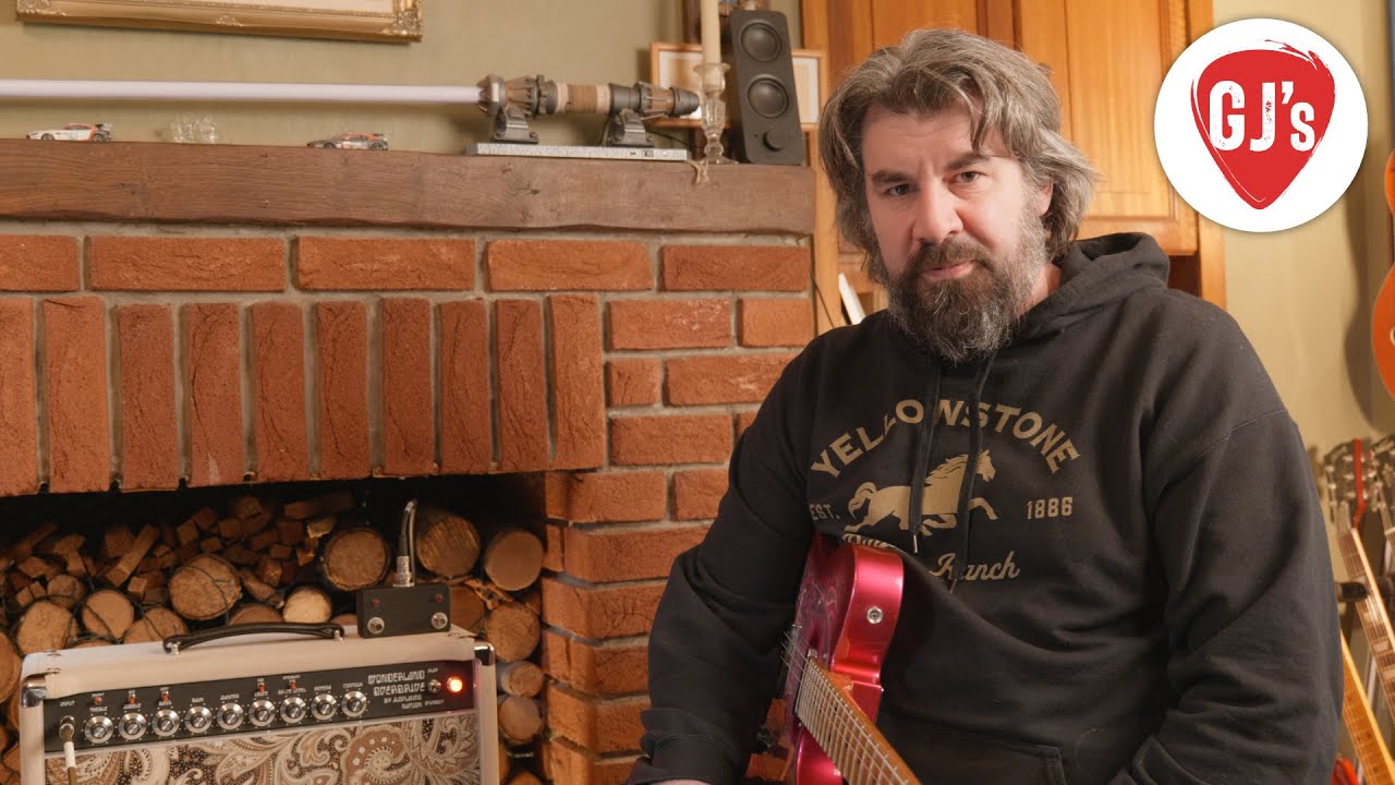 In Suede! Amplified Nation Wonderland Overdrive Review | GJs Guitars