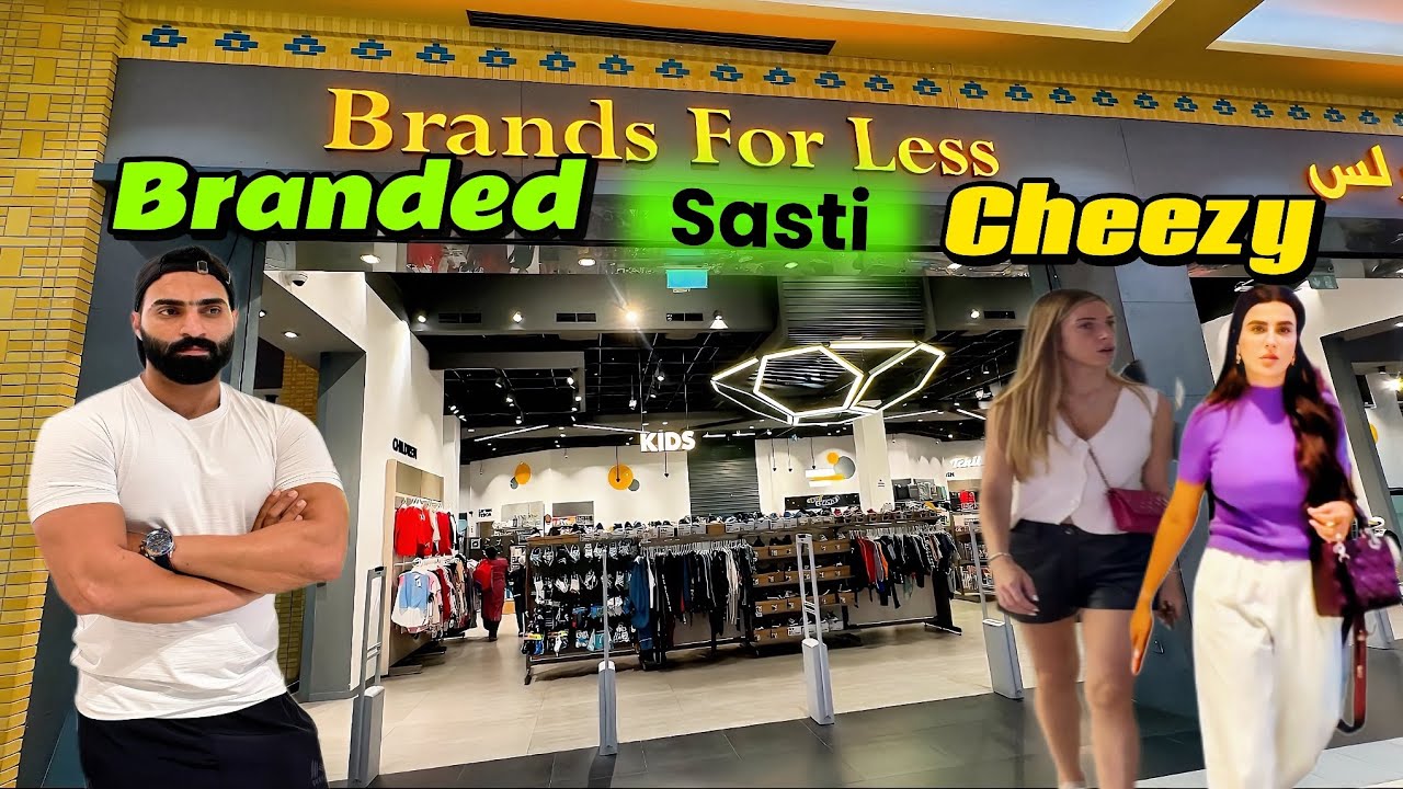 Brand for less dubai | branded saste cheezy dubai | dubai branded clothes cheap price | 4k video