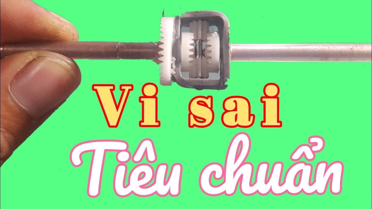 Chế Trục Vi Sai Cho Xe RC Bản Tiêu Chuẩn Nhất ll NGUYENBINH DIY #166