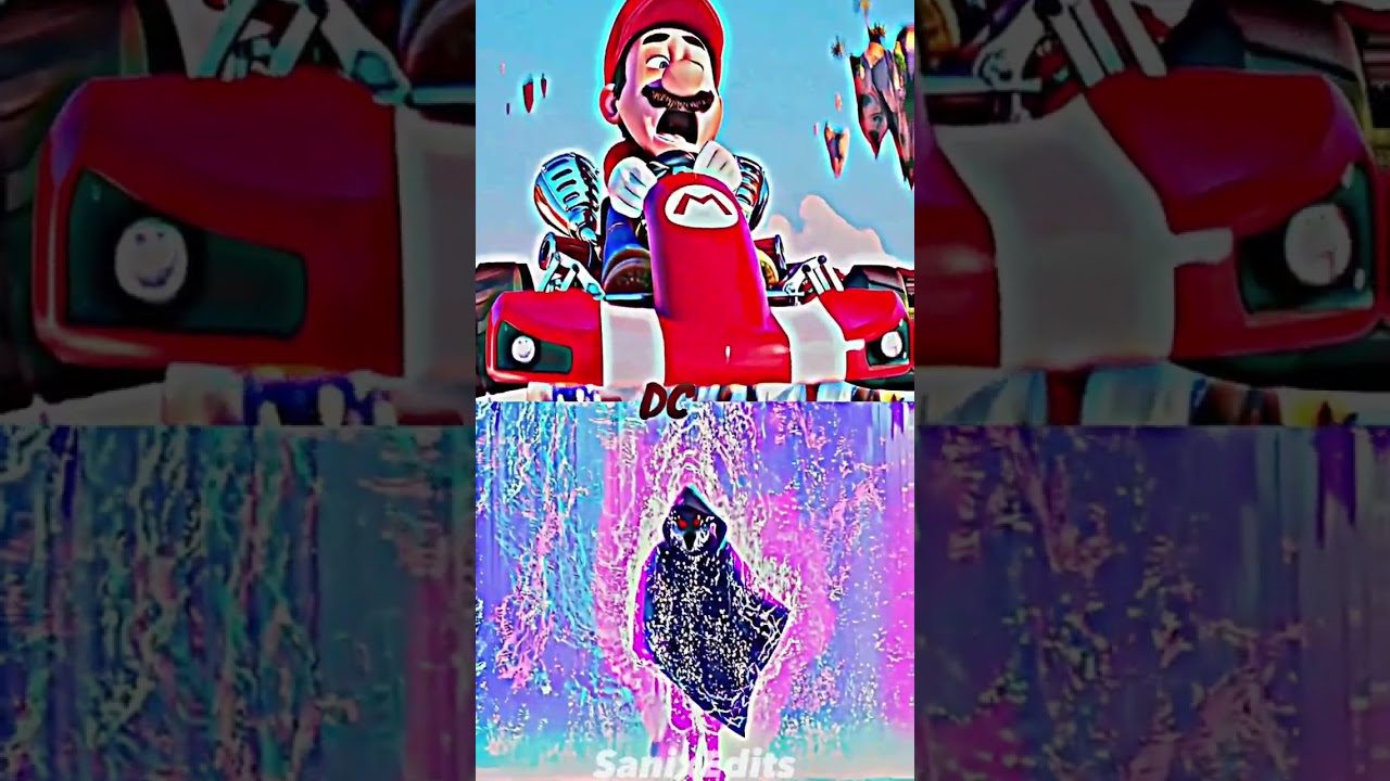 Mario (Super Mario Bros) Vs Death (Puss In Boots) EDIT #shorts
