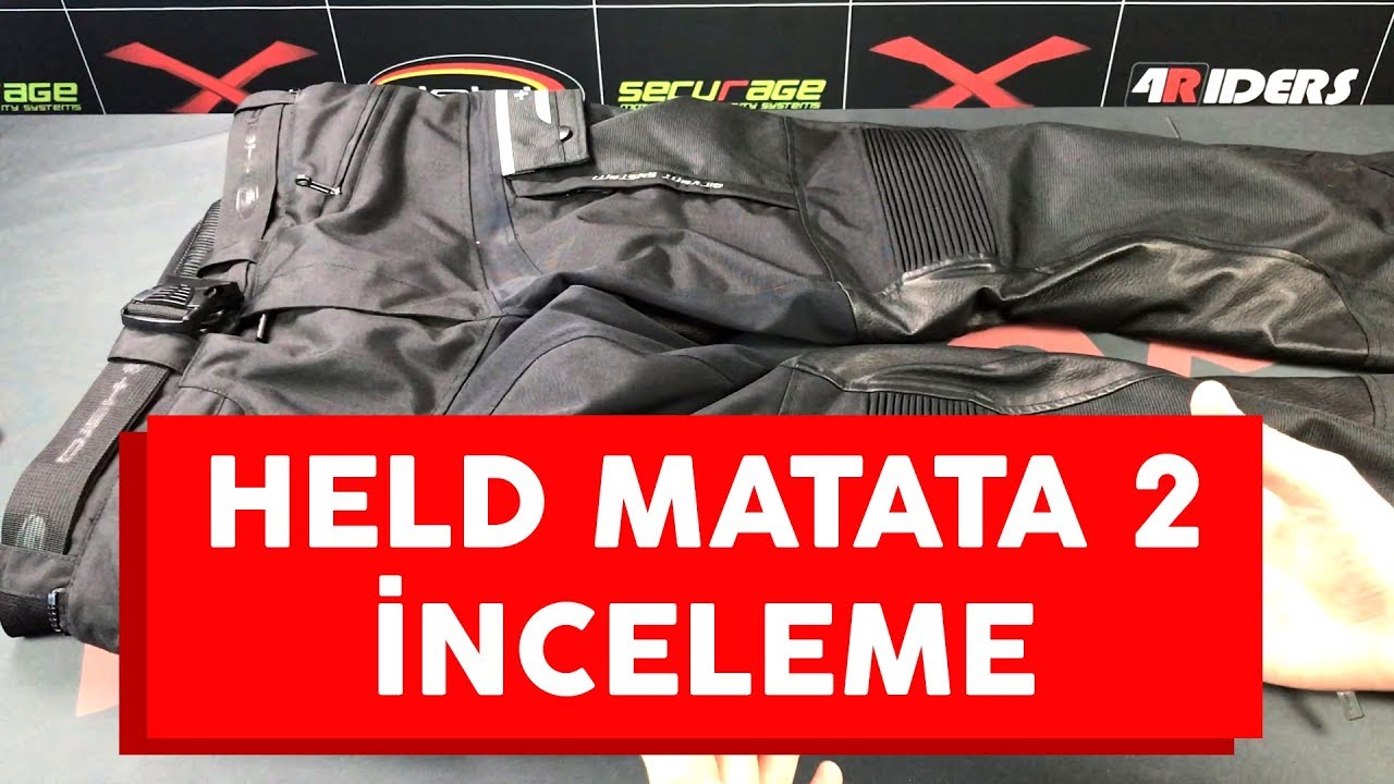 Held Matata 2 Motosiklet Pantolonu İnceleme