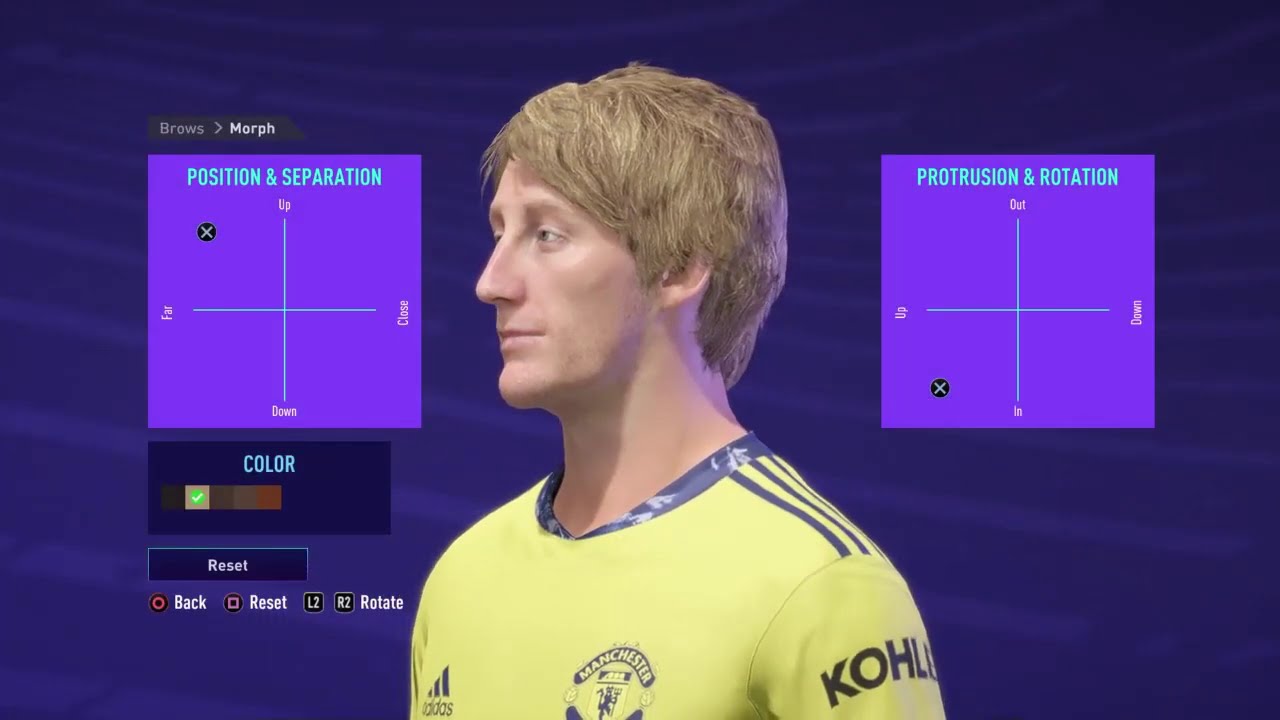 Van der Sar FIFA 21 Pro Clubs look alike tutorial | Manchester United | Netherlands | LEGEND