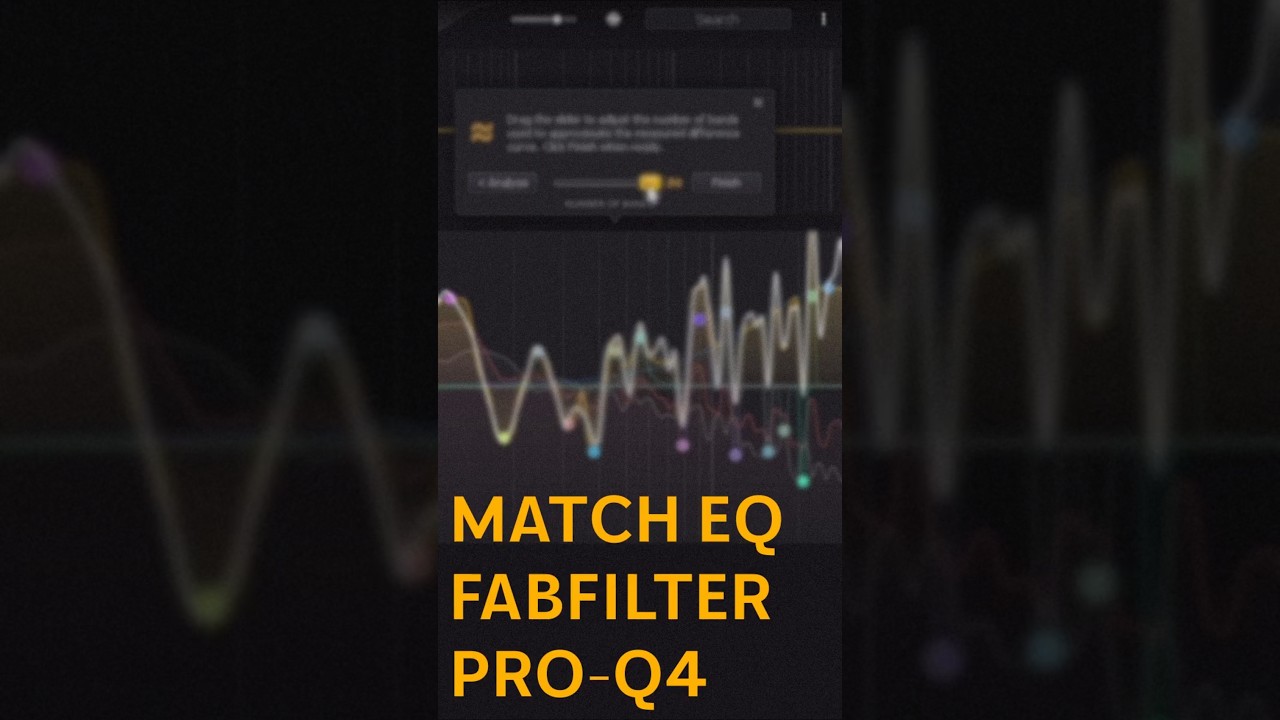 ЗАХВАТ ЧАСТОТ (MATCH EQ) В FABFILTER PRO-Q4 #vst #fabfilter #matcheq #eq
