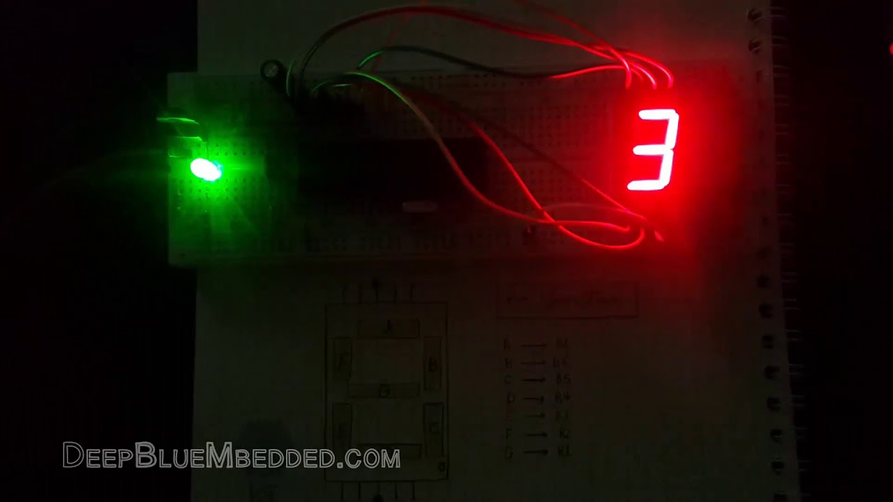 LAB3 - Interfacing 7-Segments Display with PIC Microcontroller