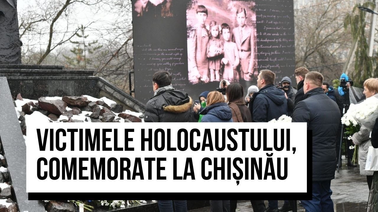 Victimele Holocaustului, comemorate la Chișinău