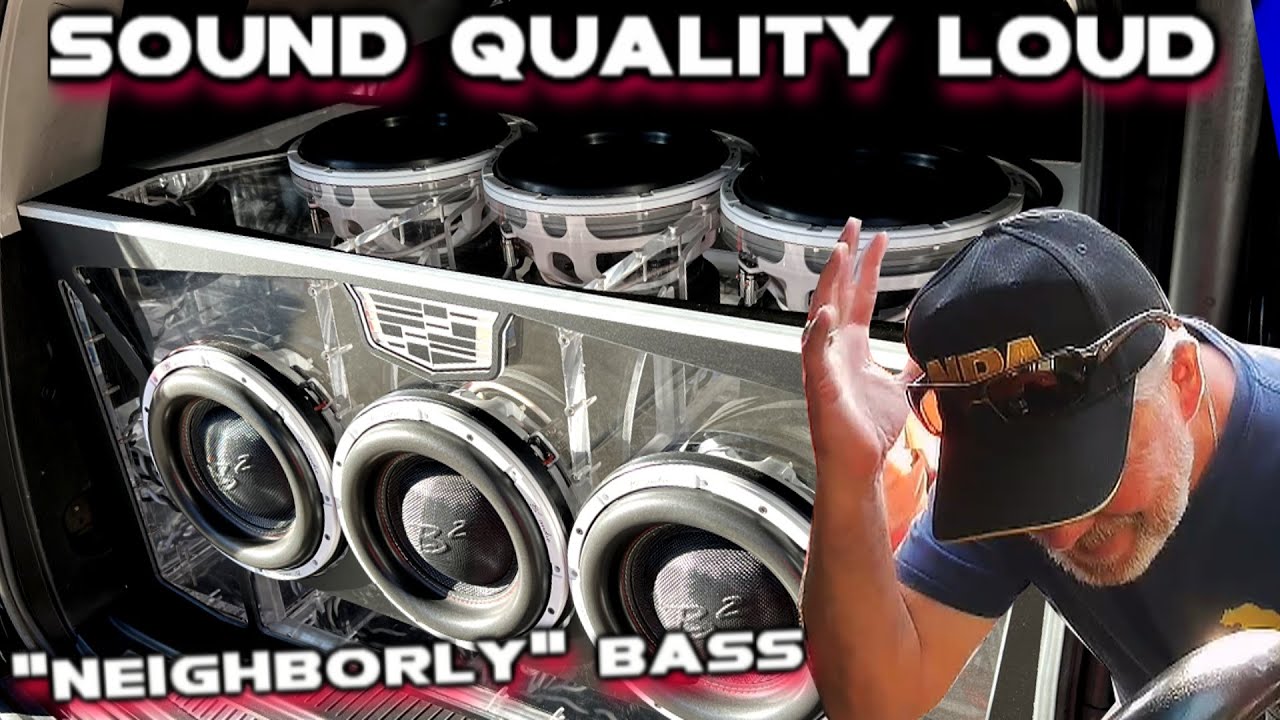 Sound Quality First and THEN Drop the BASS! Slapping my new neighbors with 6 12