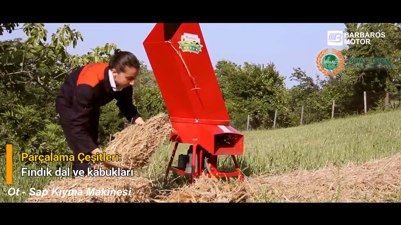 Bartech Ot Ve Sap parçalama Makinası