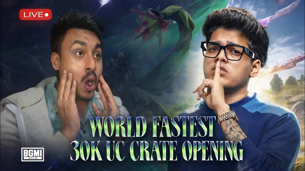 WORLD FASTEST 30K UC CRATE OPENING🔥! JONATHAN GAMING