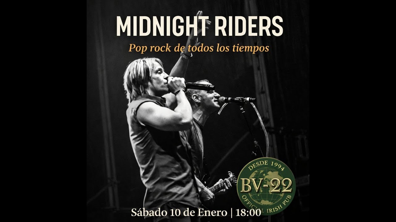 MIDNIGHT RIDERS en BV22 / LIVIN' ON A PRAYER (10/11/2026)