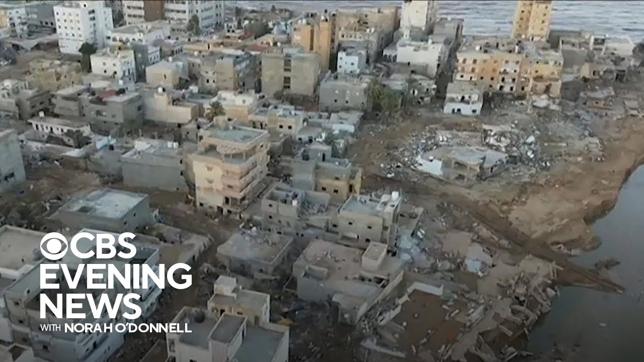 Recovery efforts continue amid staggering scope of death, destruction from Libya flooding