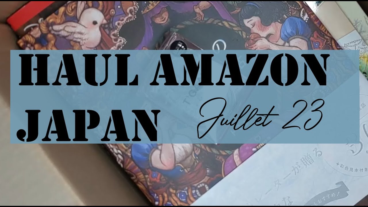 Haul coloriage sur Amazon Japan :)