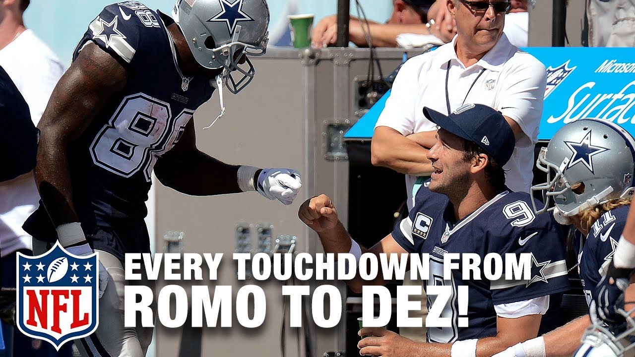 Every Tony Romo to Dez Bryant Touchdown Pass! | Tony Romo Retires | NFL Highlights