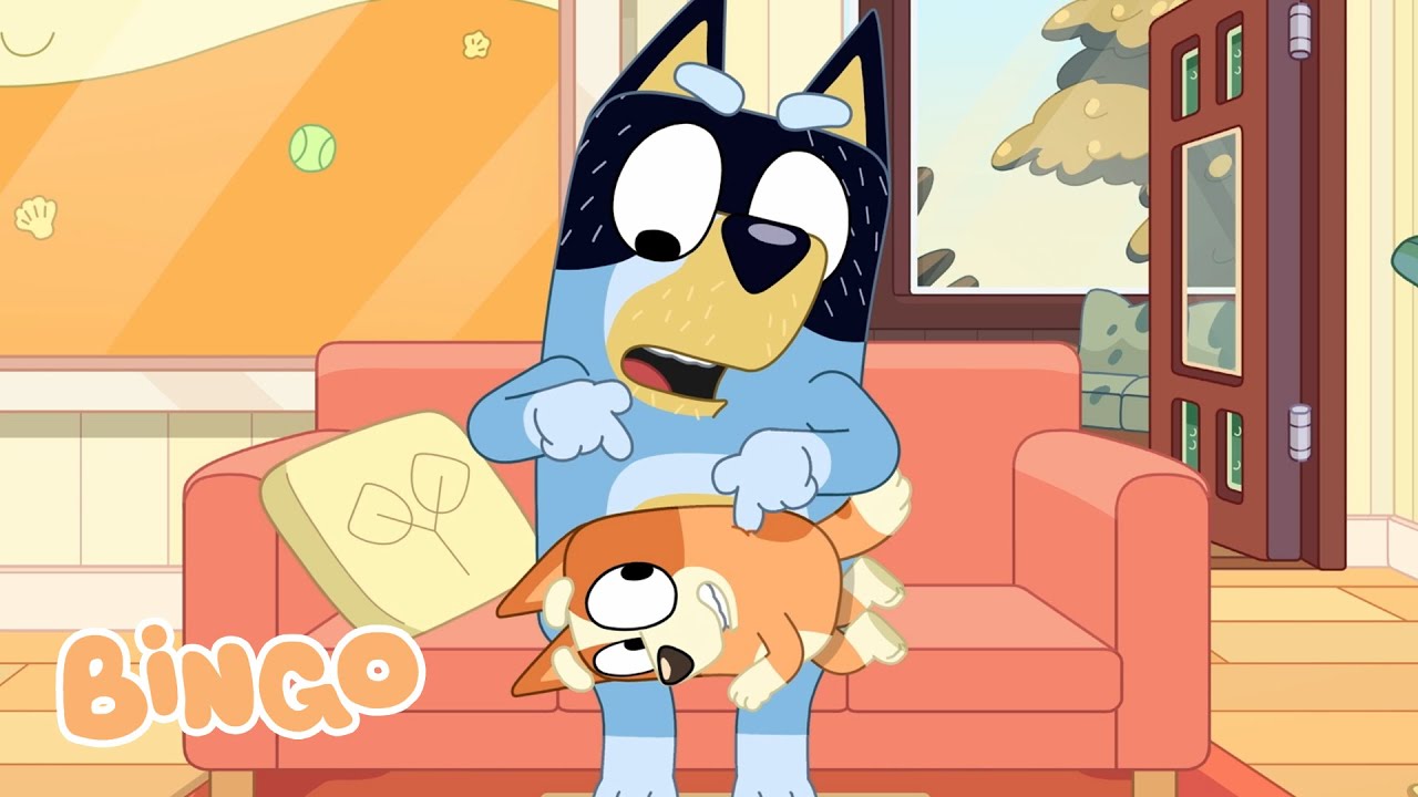 Dad Writes on Bingo's Back! 🤣 ✉️ | Government - Full Funny Bluey Minisode | Bingo - Official Channel