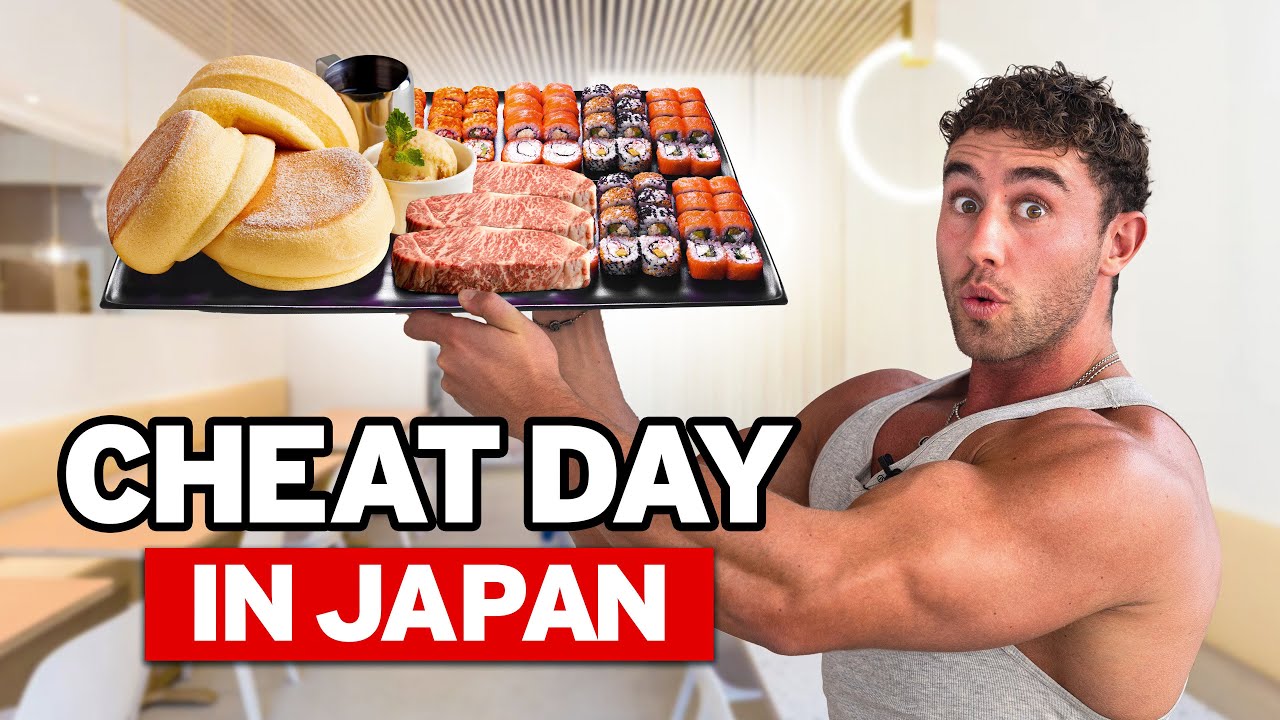 A DREAM CHEAT DAY IN JAPAN  (eating everything I wanted for 24 hours)