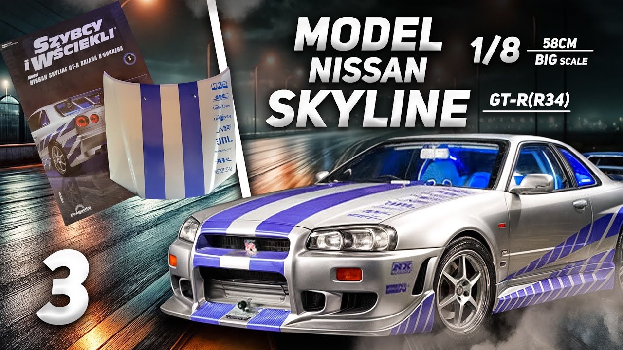 Nissan Skyline GT-R od Deagostini – Co Kryje Druga Paczka? Unboxing