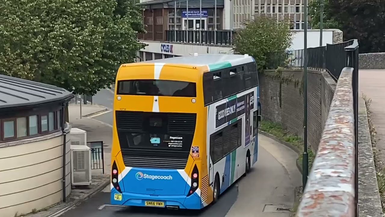 A few Busses at Canterbury Bus Station