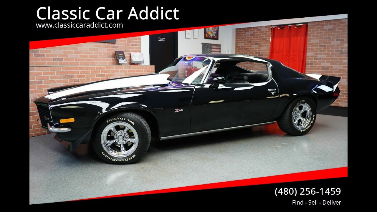 Test Drive 1970 Camaro Big Block Fuel Injected SOLD Classic Car Addict